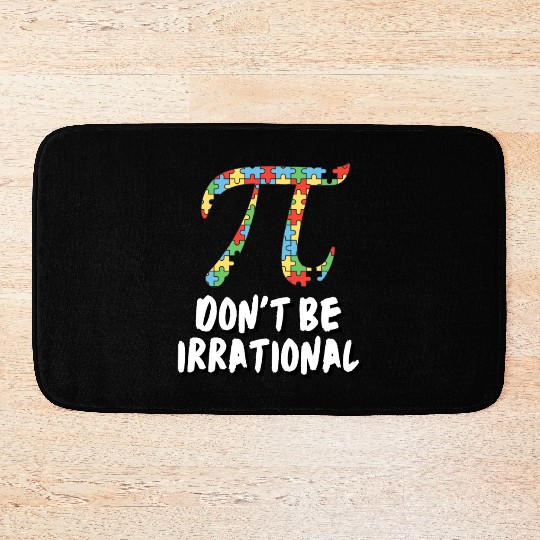 Pi Day 5 Bath Mats