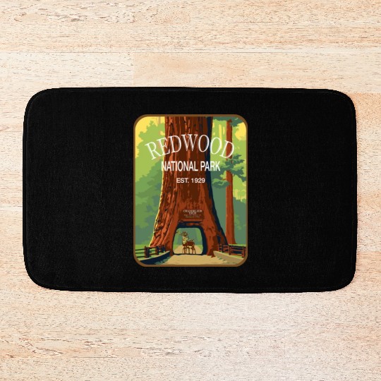 redwood Bath Mats
