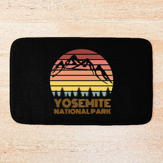 Yosemite National Park Bath Mats