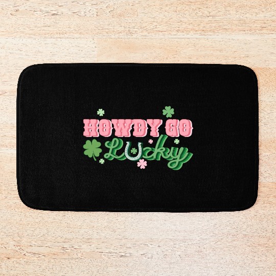 Howdy Lucky Charm Bath Mats