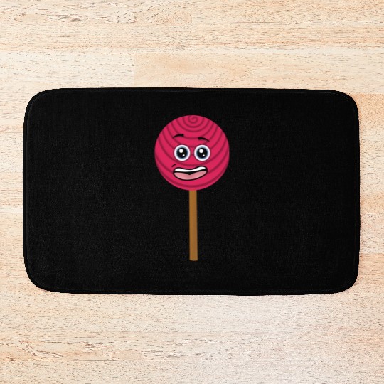 A cool lollipop Bath Mats