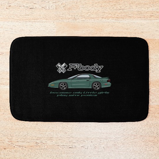 F body Dark Green Bath Mats