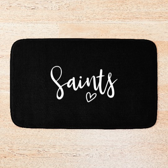 Saints High School Saints Sports Team Women'swomen Bath Mats