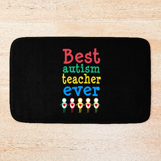 Autism Teacher Gift Bath Mats