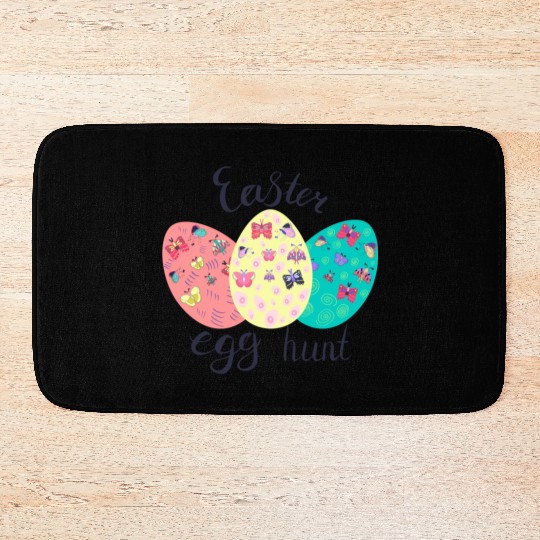 Easter Egg hunt Sublimation Bath Mats