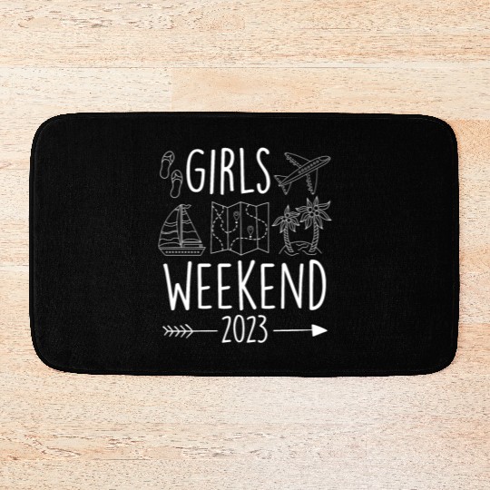 Girls Weekend 2023 Girls Trip Spring Break Bath Mats