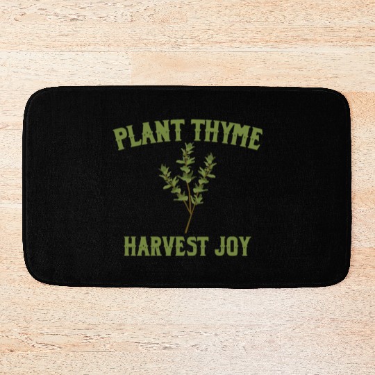 Plant Thyme Harvest Joy Bath Mats