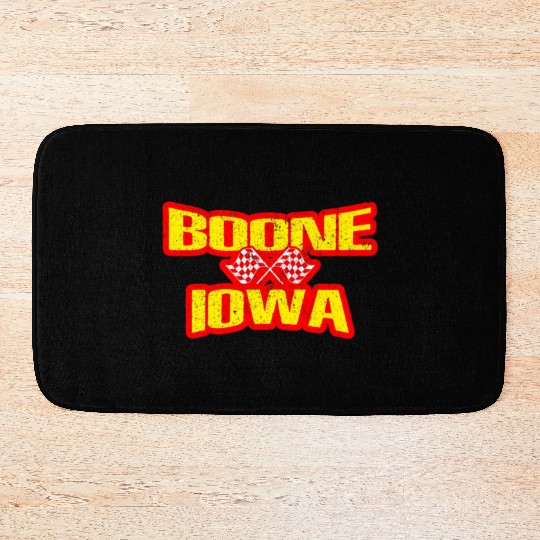 Boone Iowa IA Midwest Hobby Stock Modified Race Ca Bath Mats