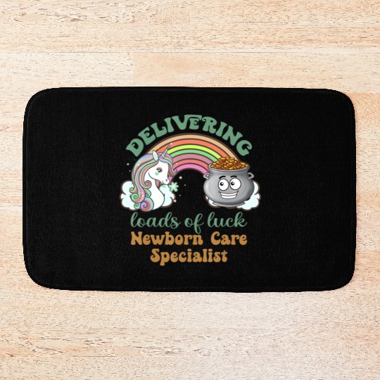 Delivering Loads Of Luck Newborn Care Specialist P Bath Mats