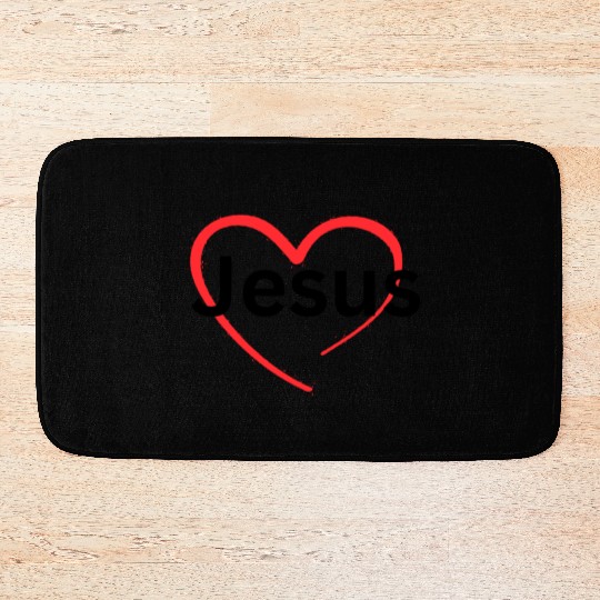 I Love Jesus Bath Mats!
