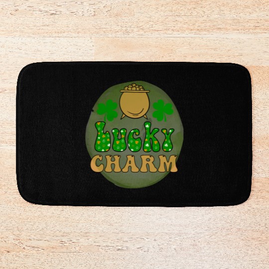 LuckyPatricks Day Sublimation Bath Mats