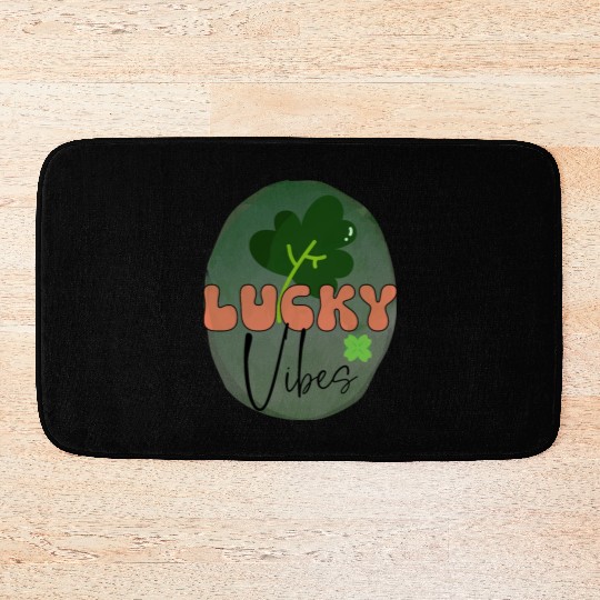 LuckyPatricks Day Sublimation Bath Mats