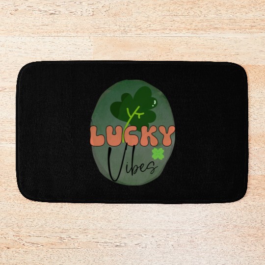 LuckyPatricks Day Sublimation Bath Mats