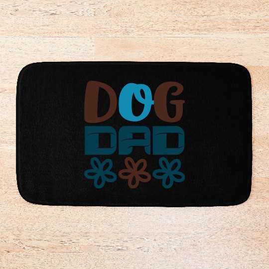Dog dad Bath Mats
