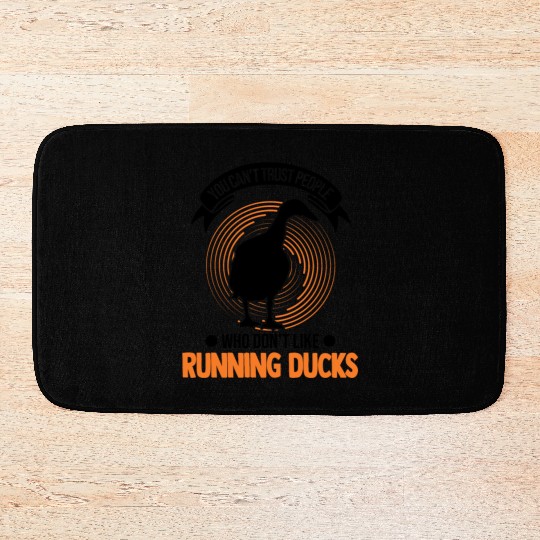 Indian Runner Gift Running Duck Bath Mats