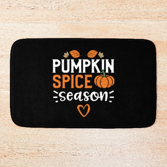 Pumpkin Spice Season - Pumpkin Bath Mats