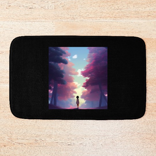 wonderful forest :How nice to be alone sometimes! Bath Mats