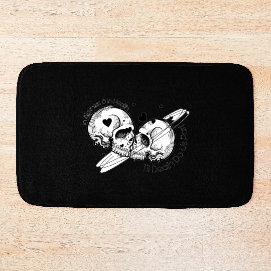 till death do us part Bath Mats