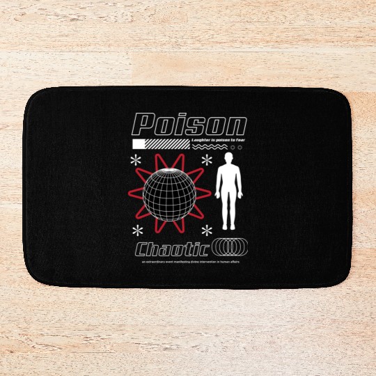 Streetwear Poison Bath Mats Bath Mats Bath Mats
