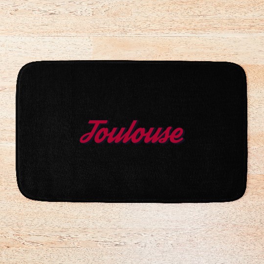 Toulouse France - French City Bath Mats