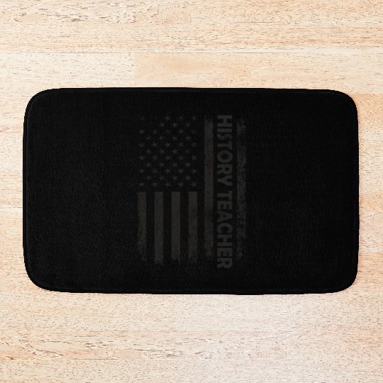 History Teacher School Teaching Student Bath Mats