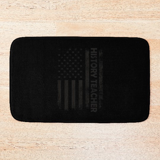 History Teacher School Teaching Student Bath Mats