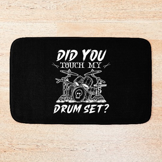 Drummer Drums Music Drum Set Drumming Bath Mats