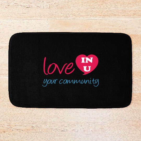 love your community Bath Mats