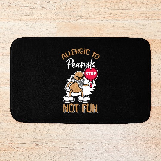 Allergic To Peanuts Not Fun Peanut Allergic Bath Mats