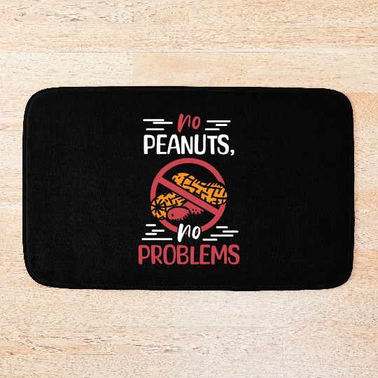 No Peanuts No Problems Peanut Allergic Bath Mats