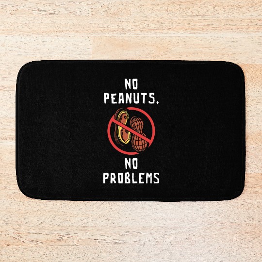 No Peanuts No Problems Peanut Allergic Bath Mats