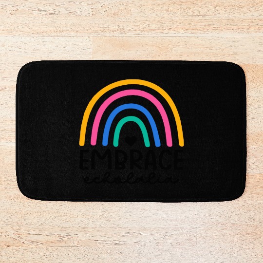 Embrace Echolalia Special Education Teacher Bath Mats