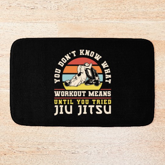 Brazilian Jiu Jitsu MMA Bjj Hugger Bath Mats