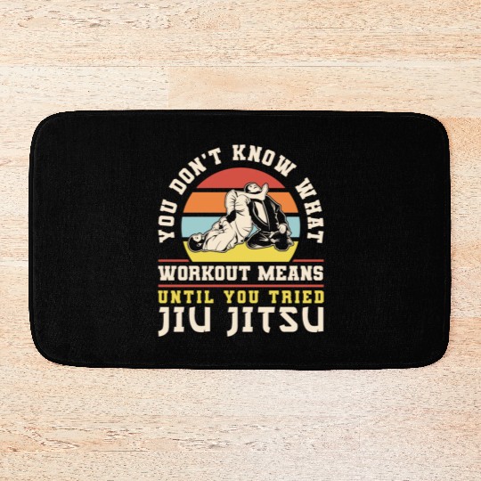 Brazilian Jiu Jitsu MMA Bjj Hugger Bath Mats