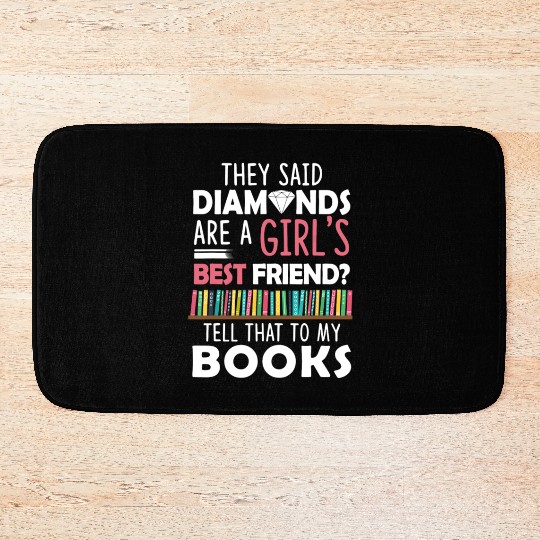 They Said Diamonds Are A Girl's Best Friend? Tell Bath Mats