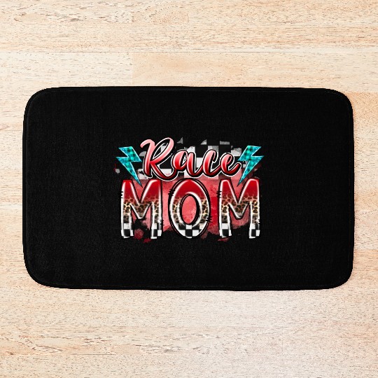 Race Mom Bath Mats