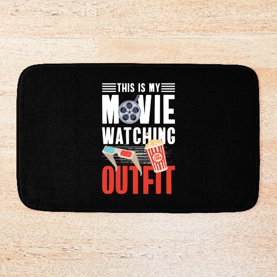 Movie Star Camera Film Festival Hollywood Bath Mats