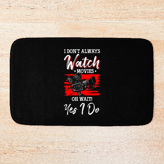 Movie Star Movie Quotes Movie Night Festival Bath Mats