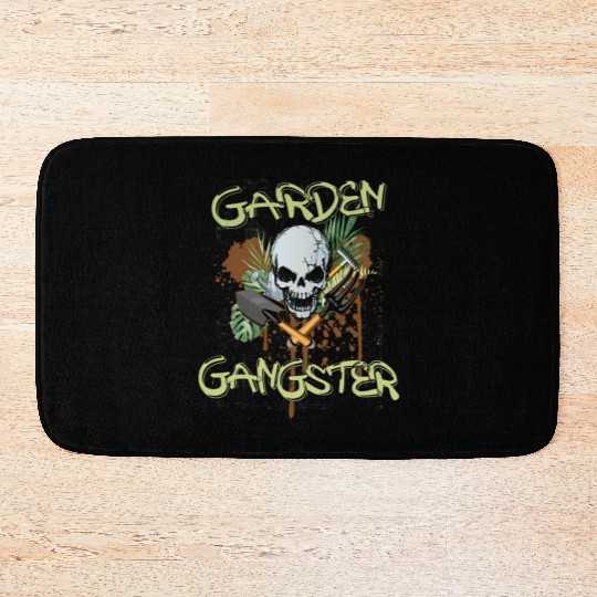 Garden Gangster Bath Mats Women Garden Gangster Bath Mats