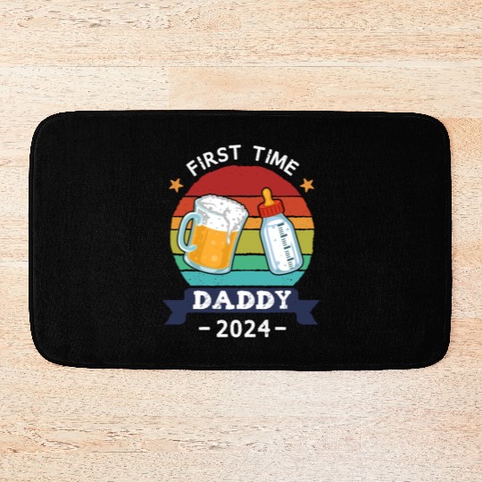 First Time Daddy 2024 Bath Mats