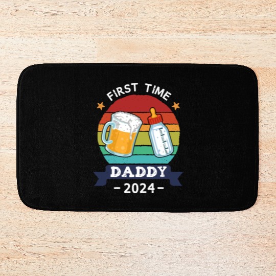 First Time Daddy 2024 Bath Mats