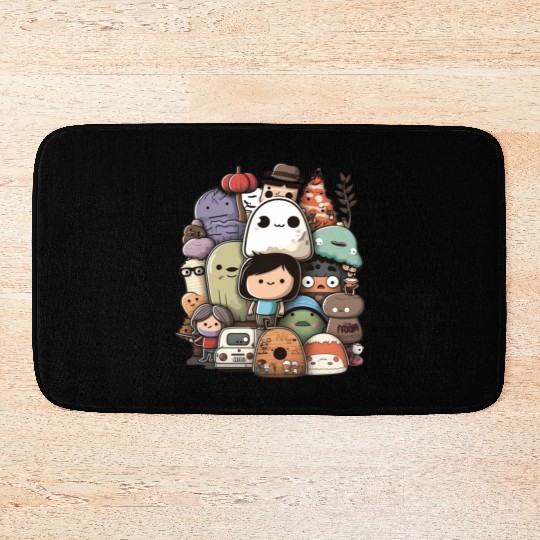 my imaginary friends Bath Mats