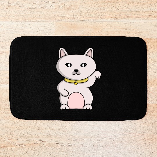 Magic Lucky Cat Bath Mats