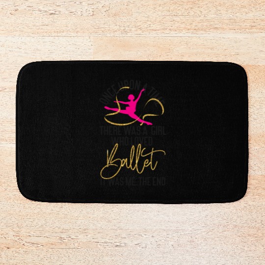 Ballet Dancer Dance Girl Ballerina Bath Mats