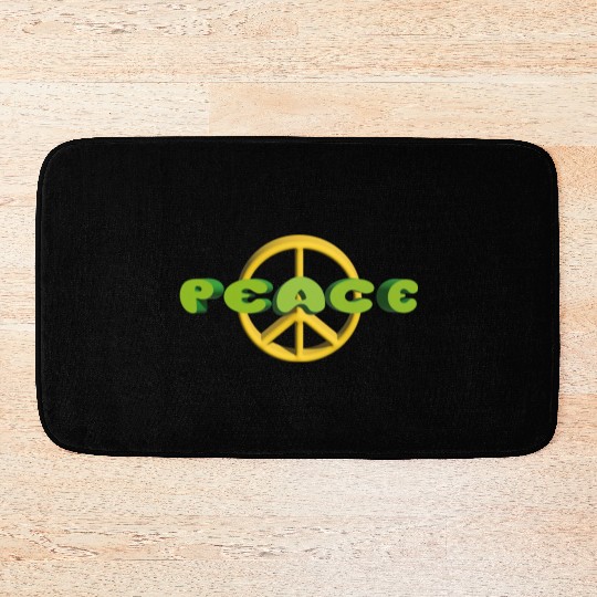 Peace on Earth Bath Mats