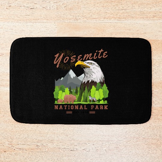 Yosemite National Park Bath Mats
