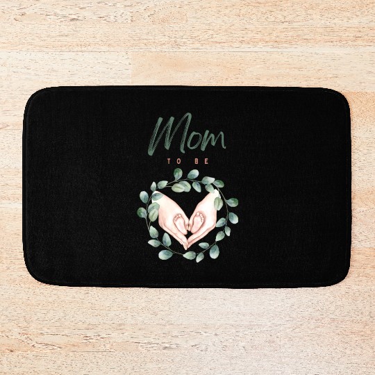 Mom To Be Bath Mats