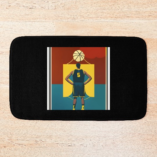 January Febrary Basketball April Bath Mats