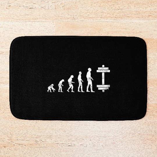workout gym Bath Mats