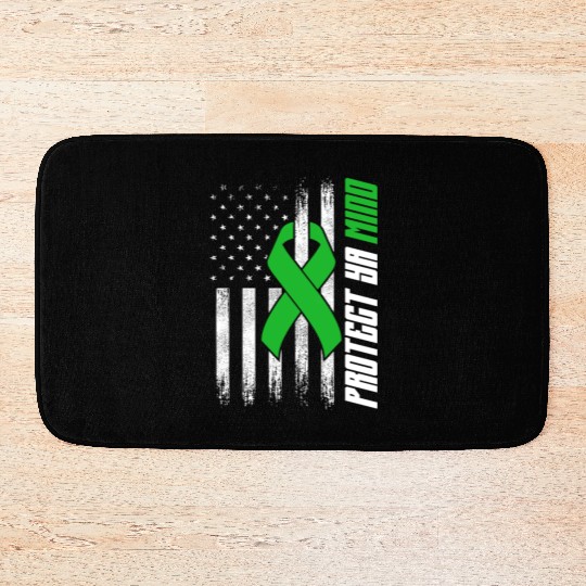 Protect Ya Mind Mental Health Awareness Depression Bath Mats